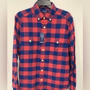 Nautica Men’s Button-Down Shirt (Medium)